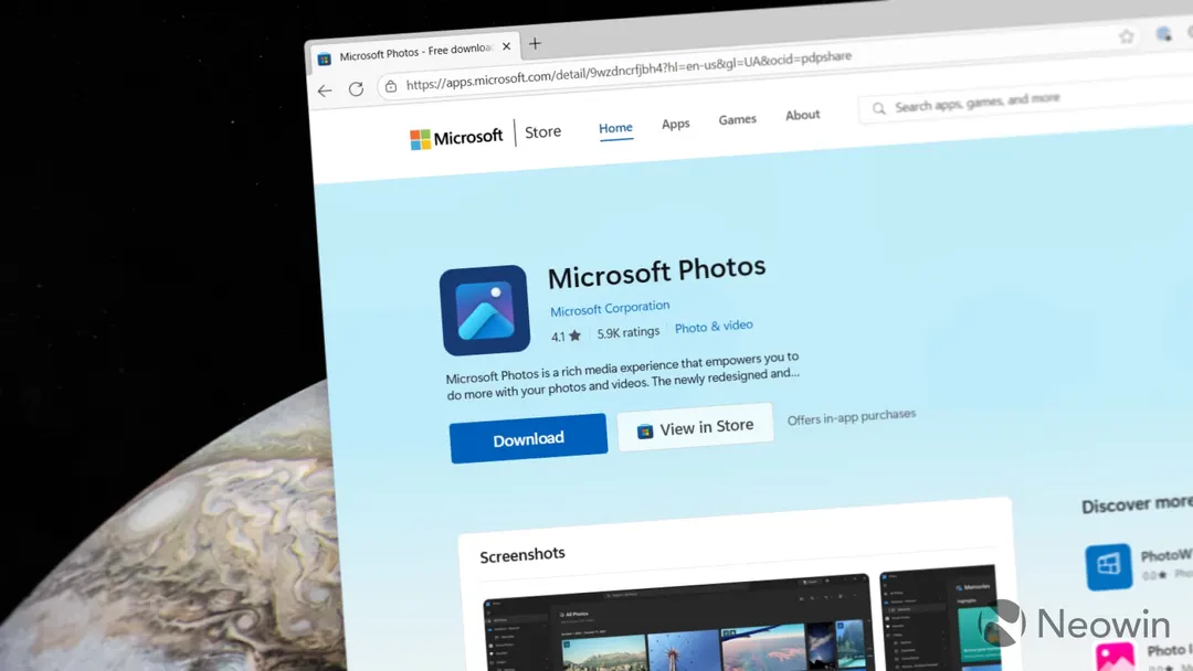 Microsoft исправила проблему с фото iPhone в приложении «Фотографии» Windows 11