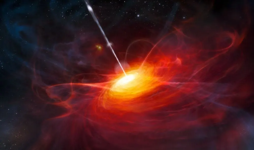 Астрономы нашли статистические следы «отдачи» сверхмассивных чёрных дыр