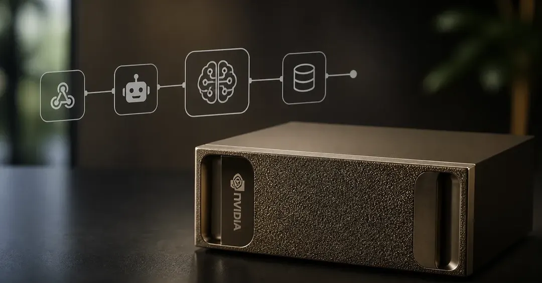 n8n показала полностью локальные ИИ-воркфлоу на одном NVIDIA DGX Spark