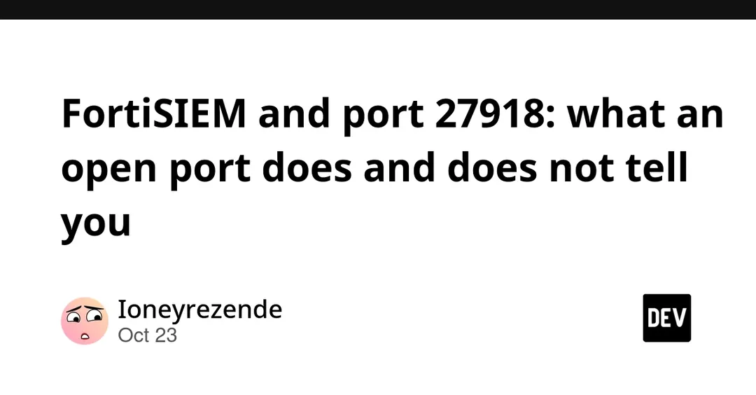 Разбор CVE-2026-106173 в FortiSIEM: открытый порт 27918 и пределы измерения