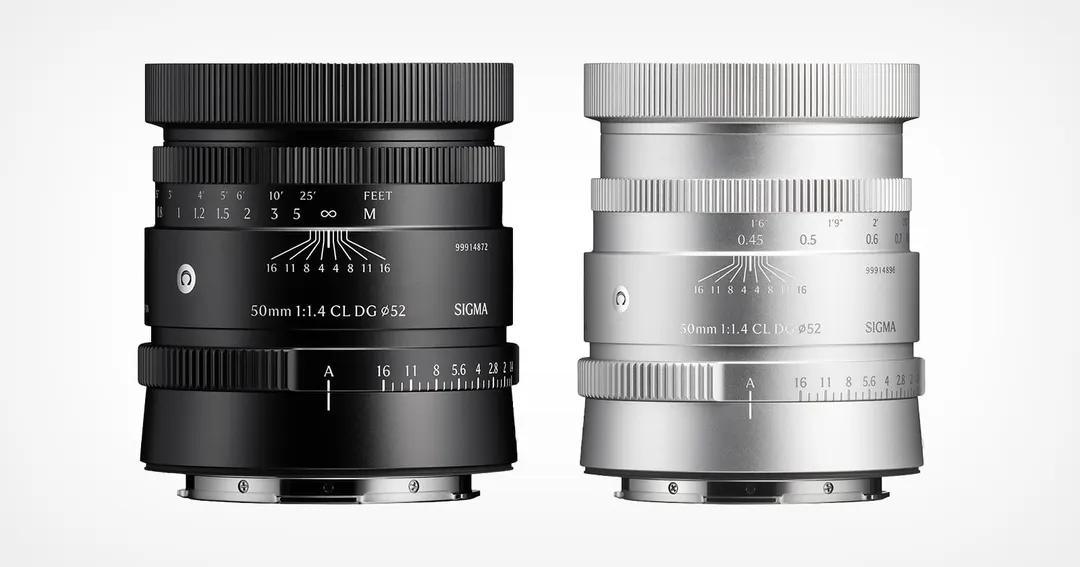 Sigma анонсировала объектив 50mm f/1.4 CL DG с ретро-дизайном