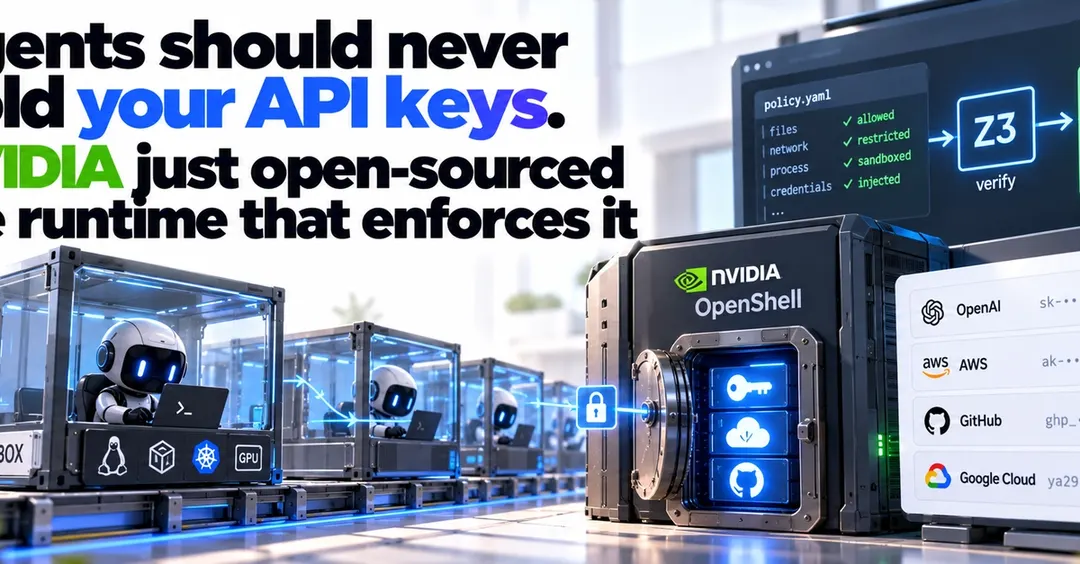 Nvidia открыла код OpenShell — рантайма с песочницами для ИИ-агентов