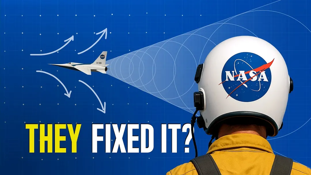 NASA X-59 впервые достиг Mach 1.4 на высоте 55 000 футов