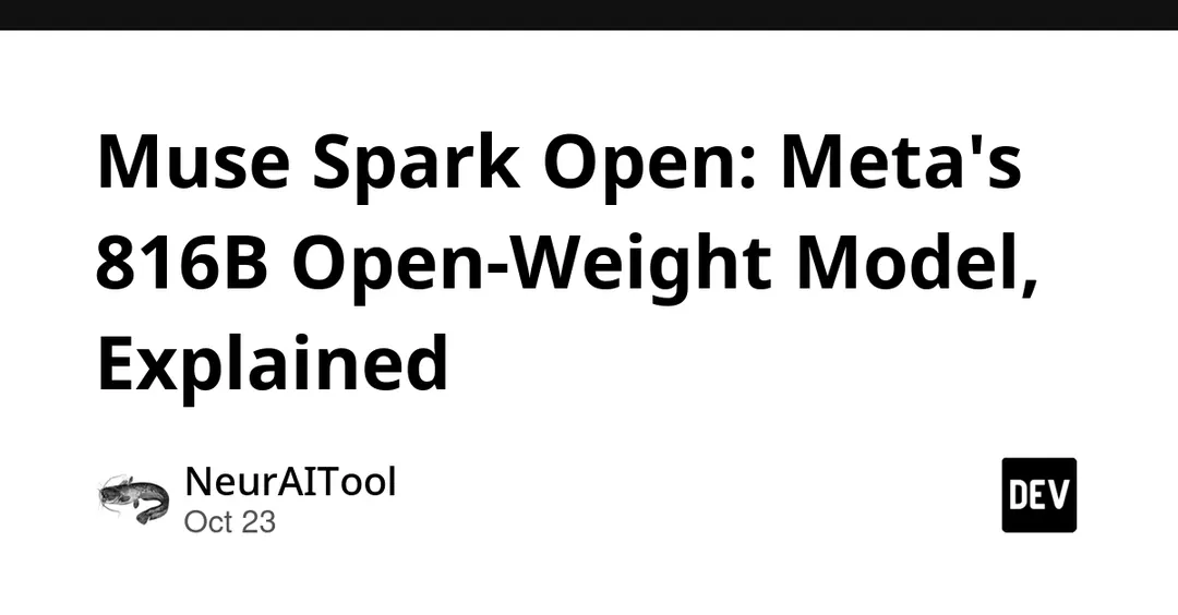 Meta выпустила открытую модель Muse Spark Open на 816 млрд параметров