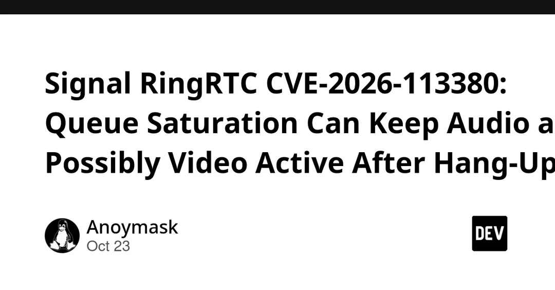 В Signal нашли уязвимость RingRTC, мешающую завершить звонок