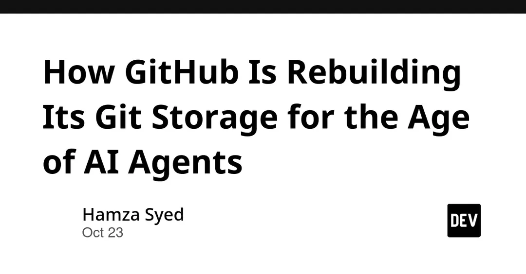 GitHub перестраивает хранилище Git под нагрузку ИИ-агентов