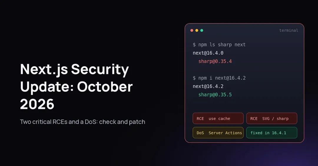 Next.js закрыл две критические RCE и DoS в Server Actions