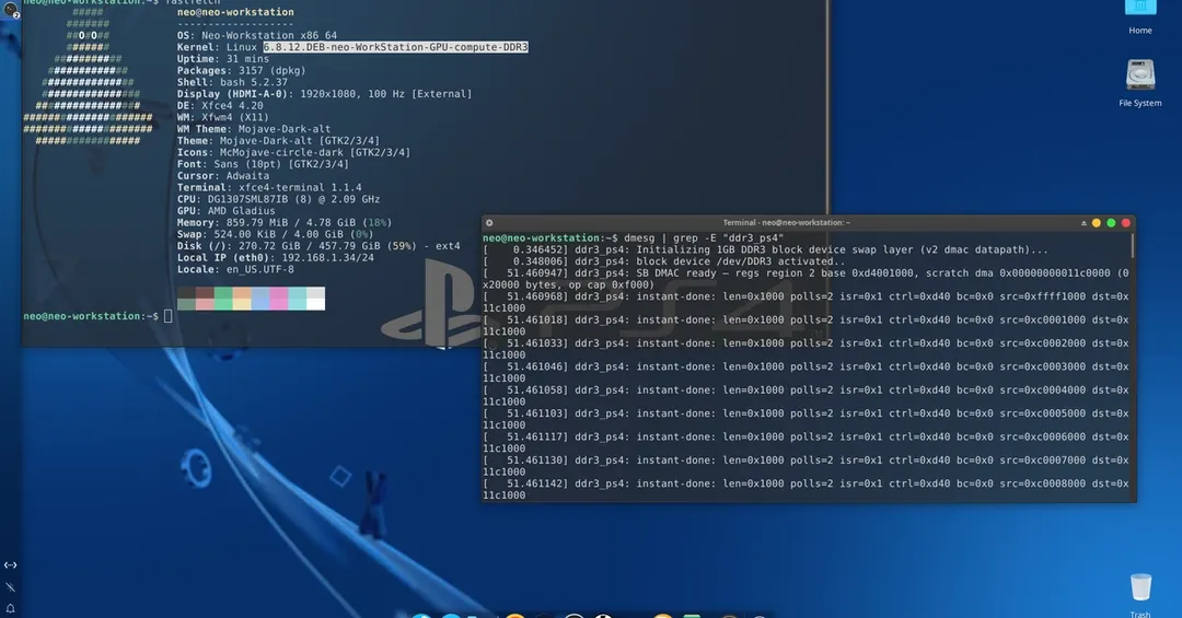 Патч ускорил DDR3-память PS4 Pro в PS4linux с 10,6 до 504 МБ/с