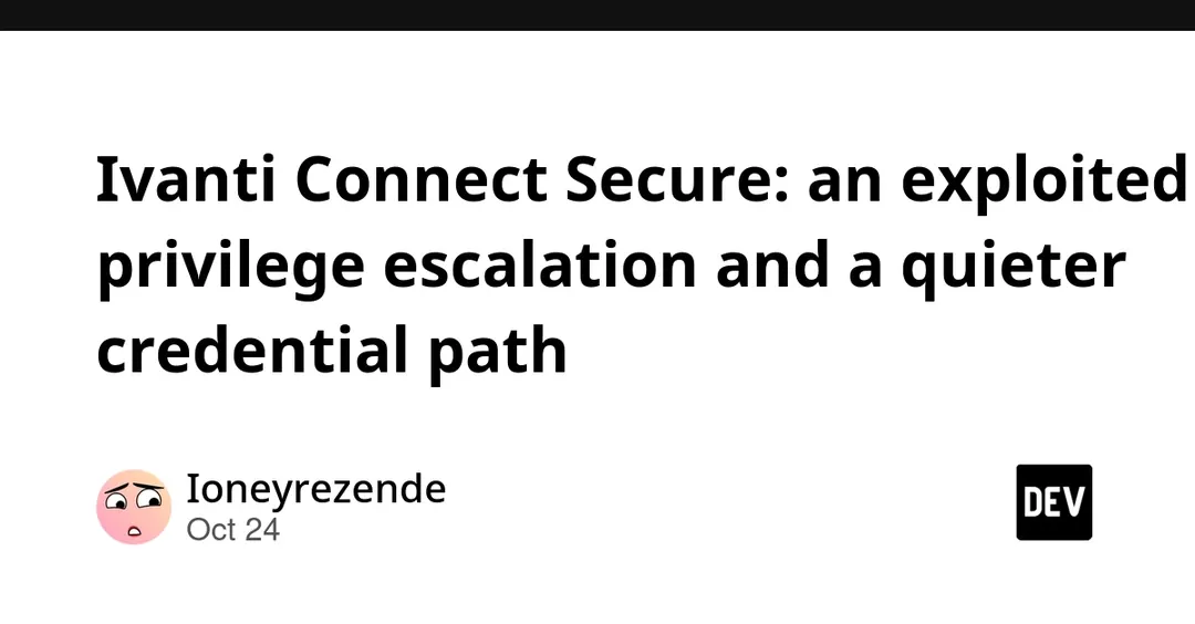 Ivanti Connect Secure: эксплуатируемое повышение привилегий до root