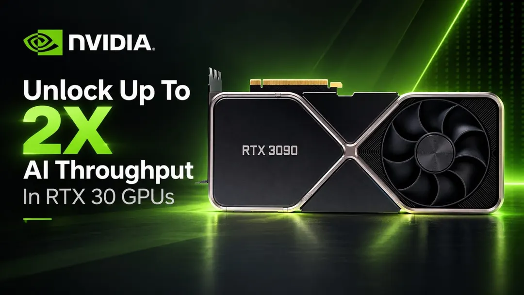 Мод GPU Unlock ускорил ИИ-вычисления на RTX 30 до 2 раз