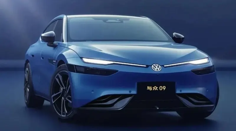 Volkswagen выпустил в Китае электромобиль ID. Unyx 09 от $27 000