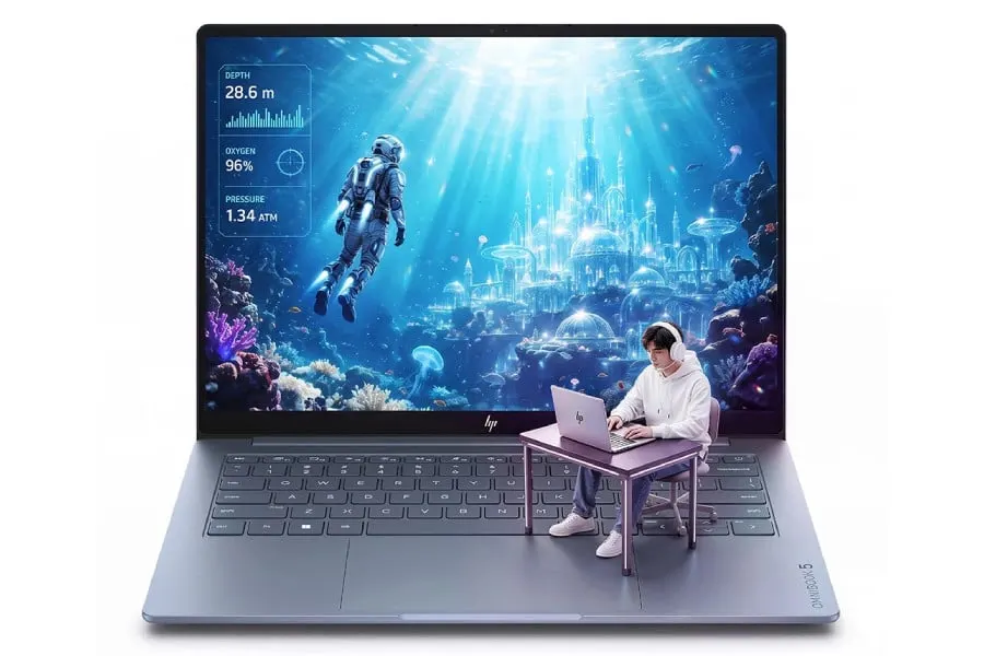 HP выпустила Star Book Air 14 с OLED-экраном и весом 1,16 кг