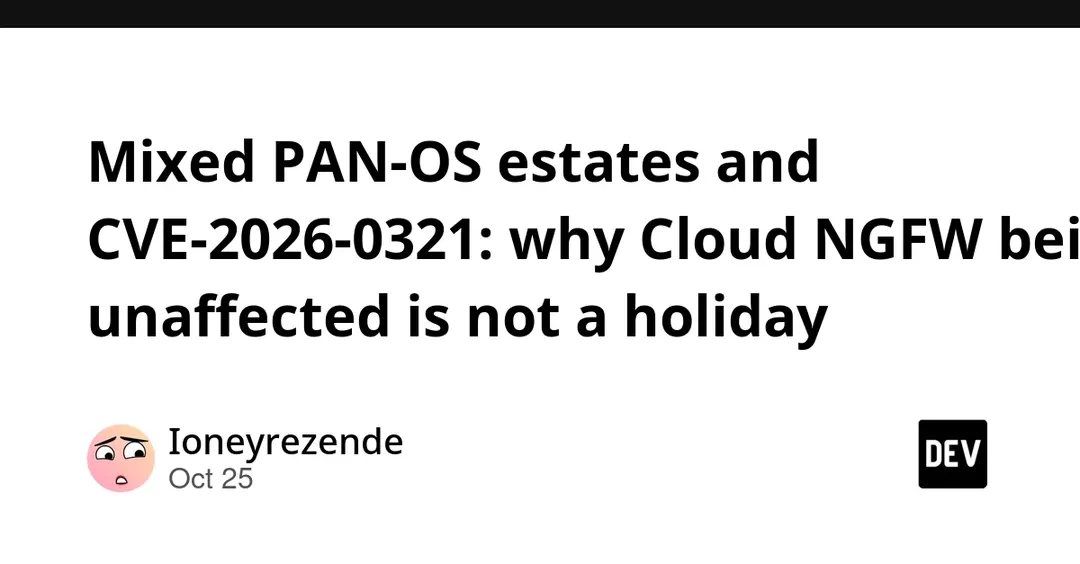 CVE-2026-0321 в PAN-OS: почему Cloud NGFW без уязвимости не отменяет патчи