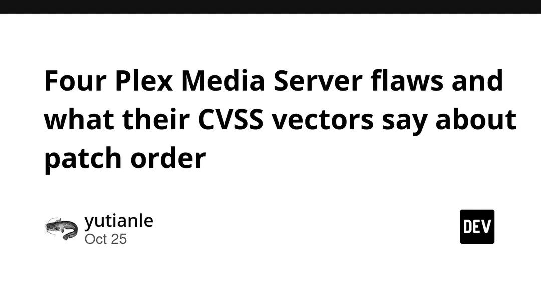 Четыре уязвимости Plex Media Server: от SSRF до записи файлов с выполнением кода