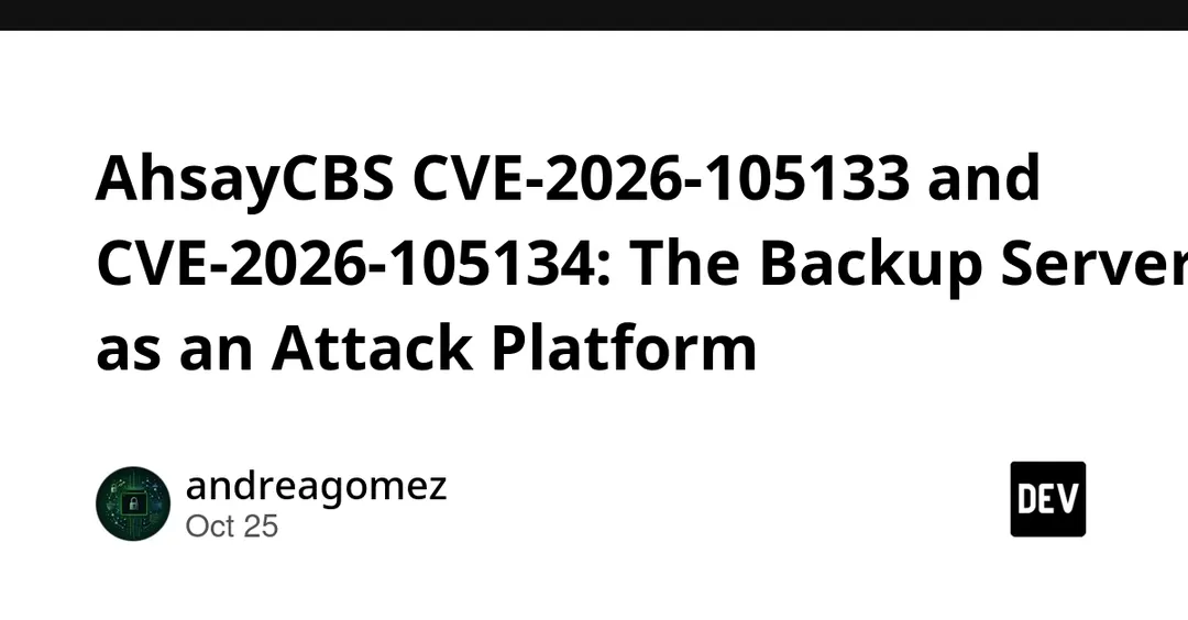 AhsayCBS: две уязвимости с CVSS 10.0 дают RCE без аутентификации