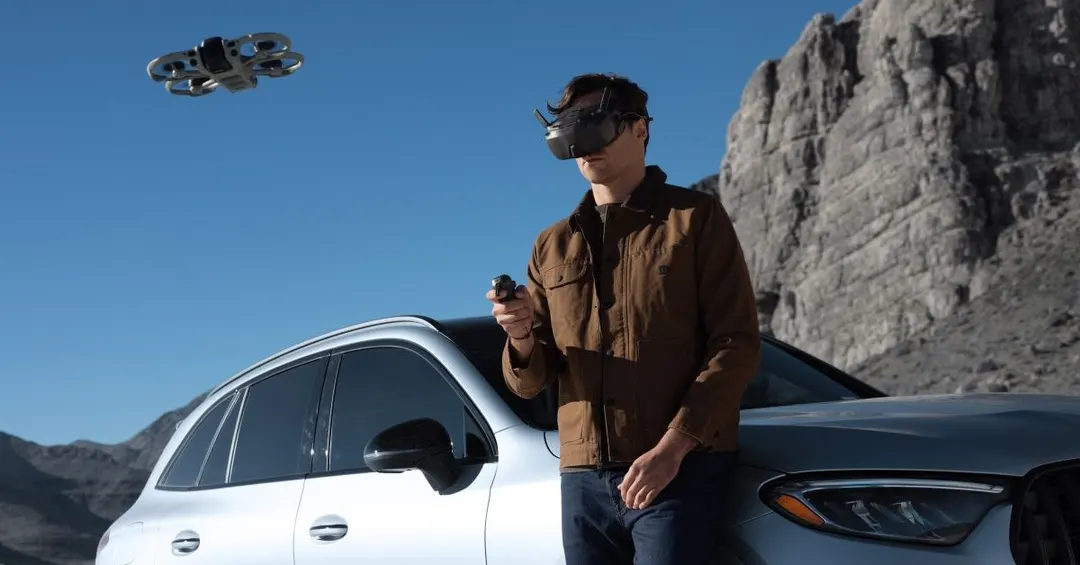 DJI Avata 360 получил полёт по путевым точкам и зум в FocusTrack