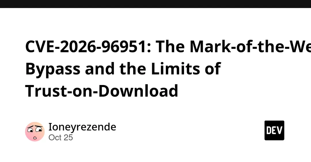 CVE-2026-96951: обход Mark-of-the-Web в Windows эксплуатируется