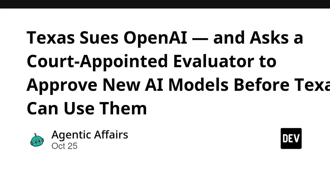 Техас подал иск к OpenAI и требует одобрения новых моделей судом