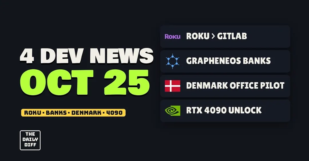 Roku перенесла код на GitLab, GrapheneOS пускает банковские приложения