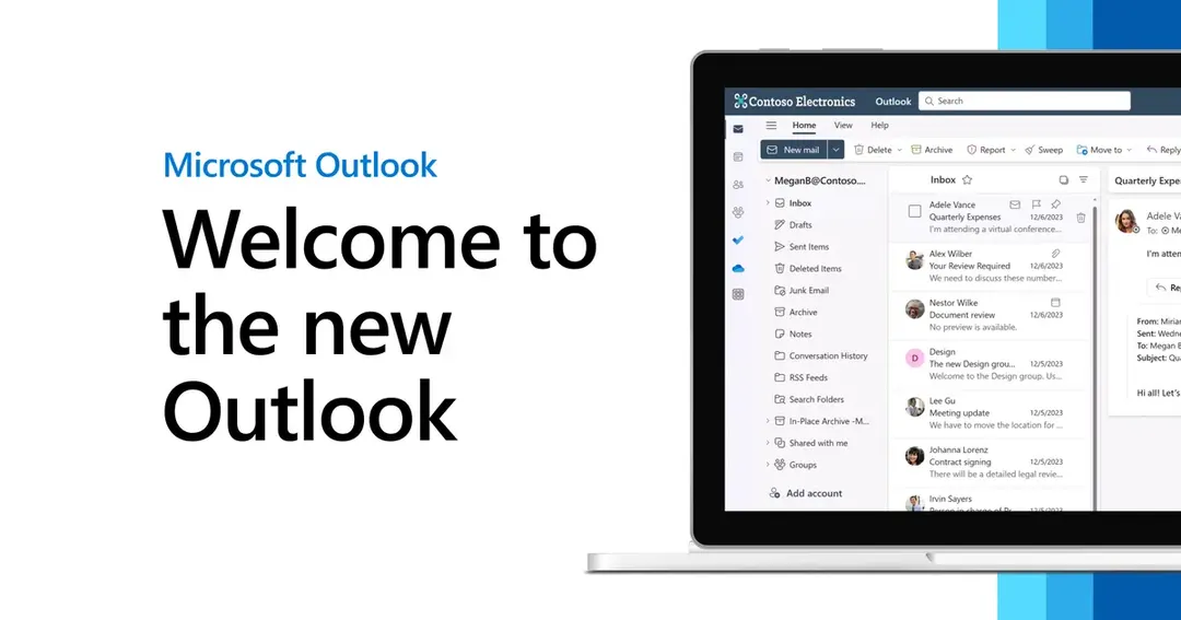 Новый Outlook для Windows получил единый ящик «Все аккаунты»