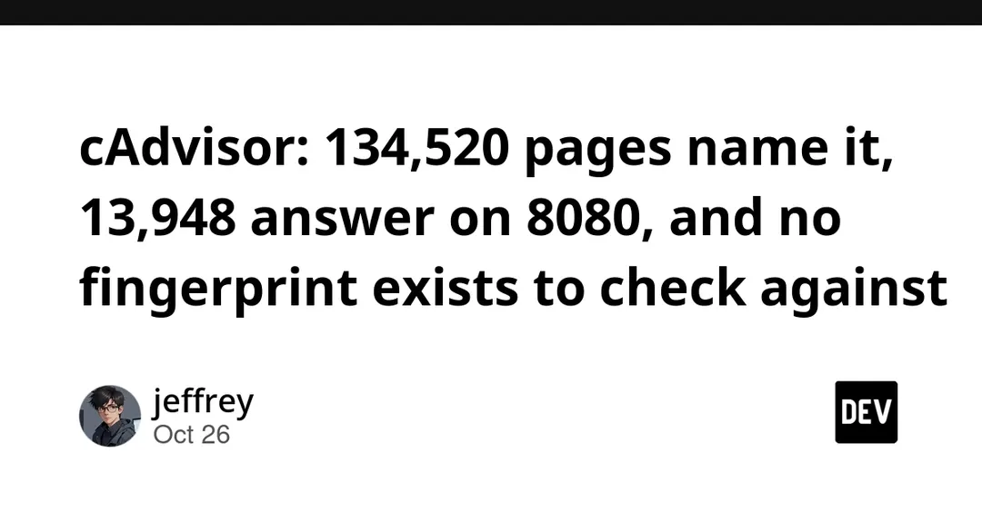 ZoomEye: 13 948 хостов cAdvisor отвечают на порту 8080