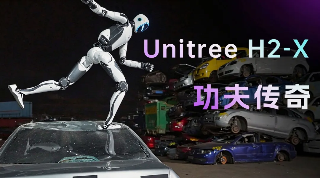 Робот Unitree H2-X потерял ногу на публичной демонстрации