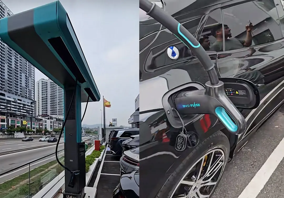 BYD Flash Charging протестировали в Малайзии на Denza Z9 GT