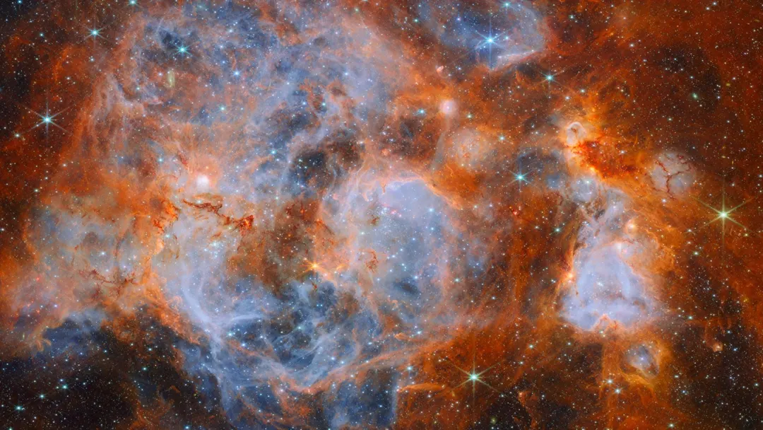 JWST снял туманность N159 в Большом Магеллановом Облаке