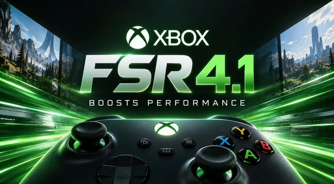 FSR 4.1 поднимет игры с 30 до 60 FPS на Xbox Series S и X