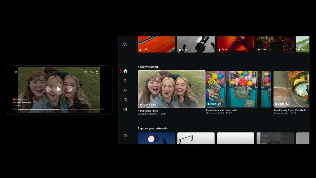Instagram тестирует длинные горизонтальные видео Features до 90 минут