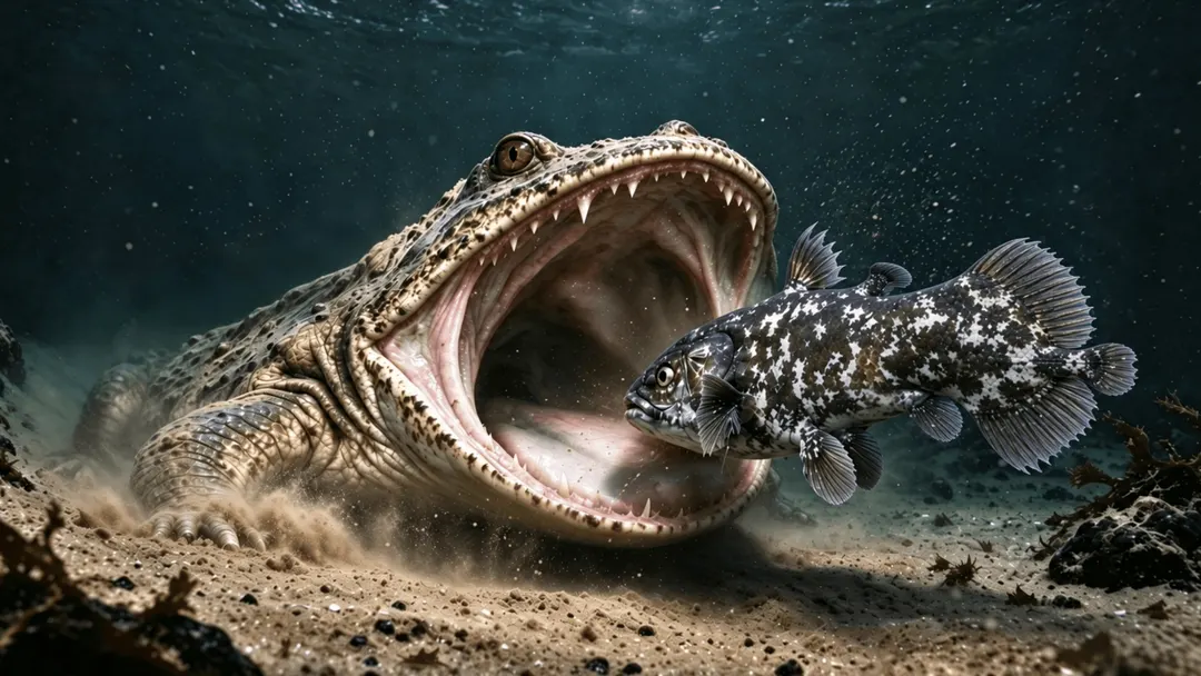 Найдена первая полностью морская амфибия — Gerrothorax maritimus