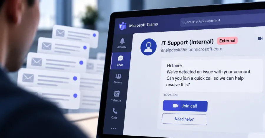 Мошенники используют Microsoft Teams для доставки вредоносного ПО