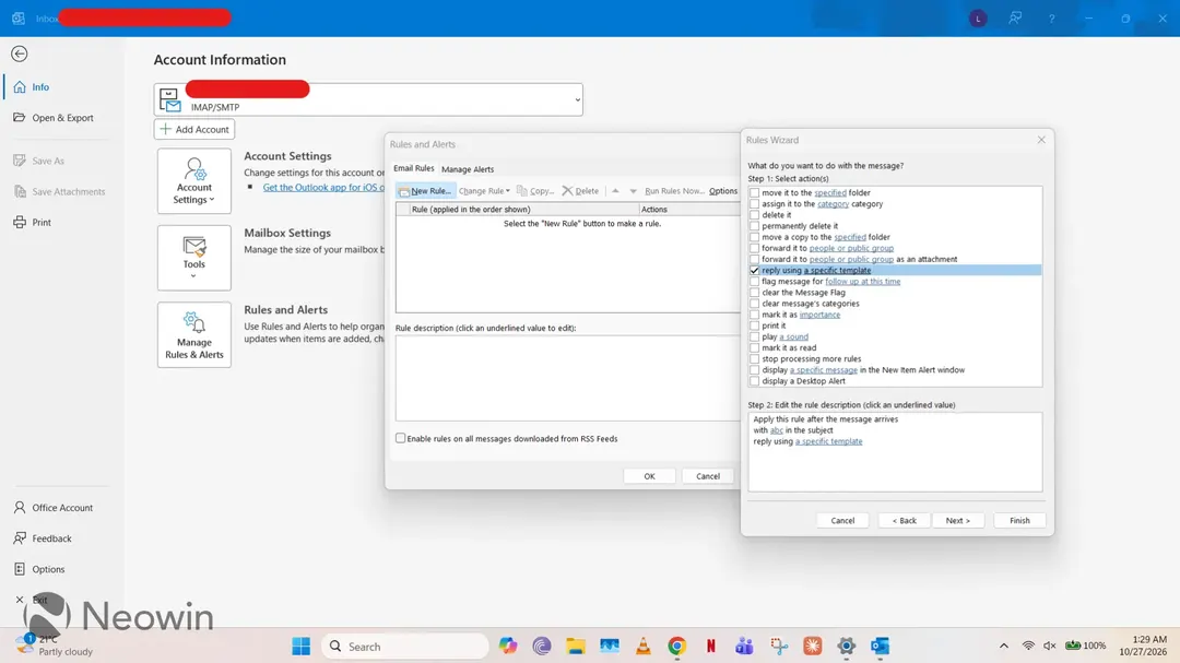 Новый Outlook получит автоответы с правилами и шаблонами до конца года