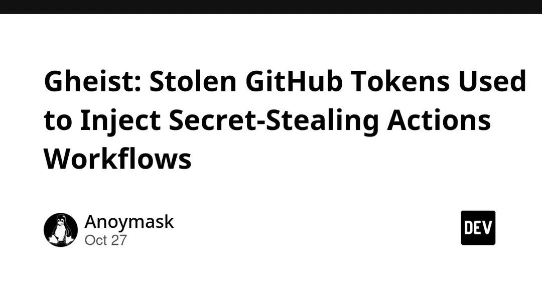 Wiz нашла кампанию Gheist со взломом 850 аккаунтов GitHub