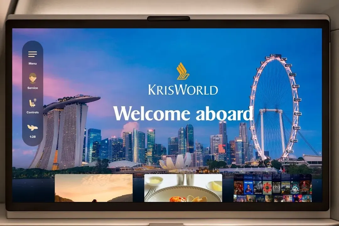 Singapore Airlines обновит KrisWorld до 4K и подключит Starlink с 2027 года