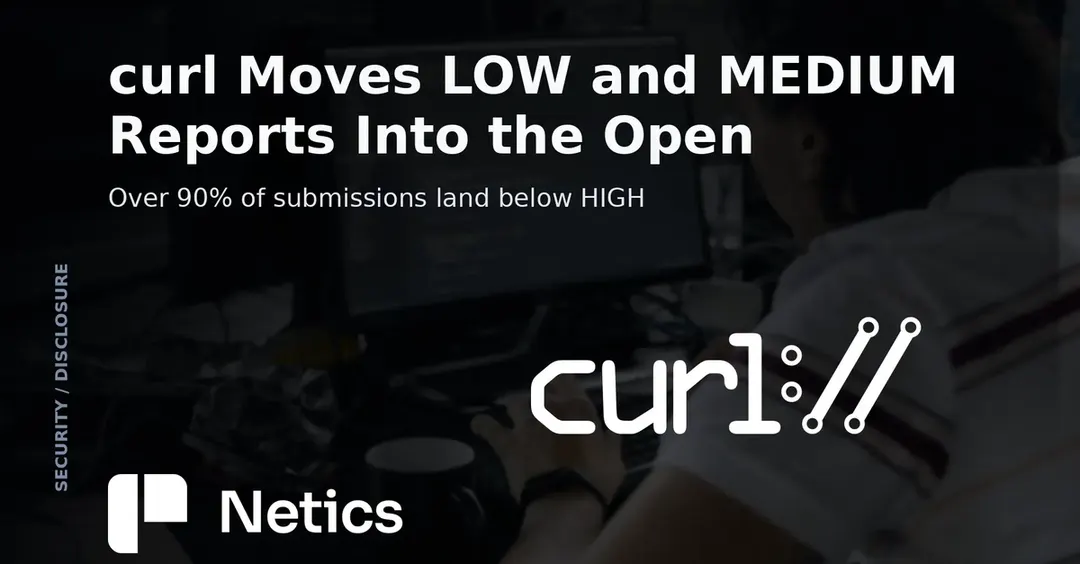 curl переводит уязвимости LOW и MEDIUM в публичный GitHub