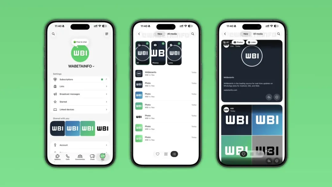 WhatsApp готовит медиахаб для iOS