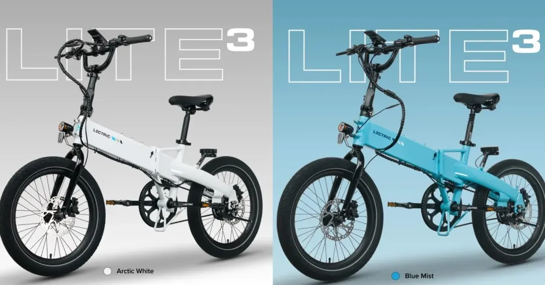 Lectric выпустила складной электровелосипед XP Lite3 за $799