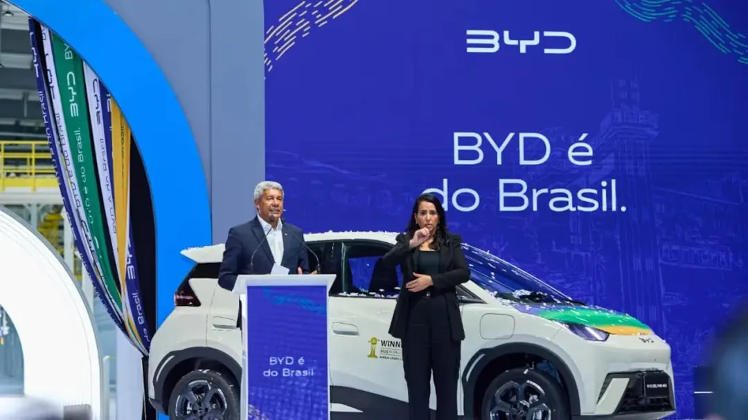 BYD удвоит производство электромобилей в Бразилии до 600 тыс. в год