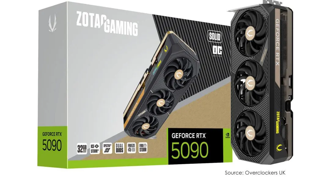 Украденную RTX 5090 нашли у продавца в Бразилии