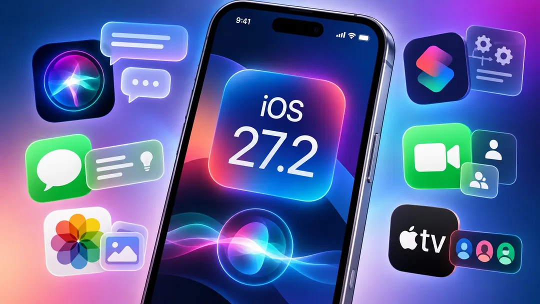 iOS 27.2 расширила возможности Siri AI и добавила функции в Messages и Photos