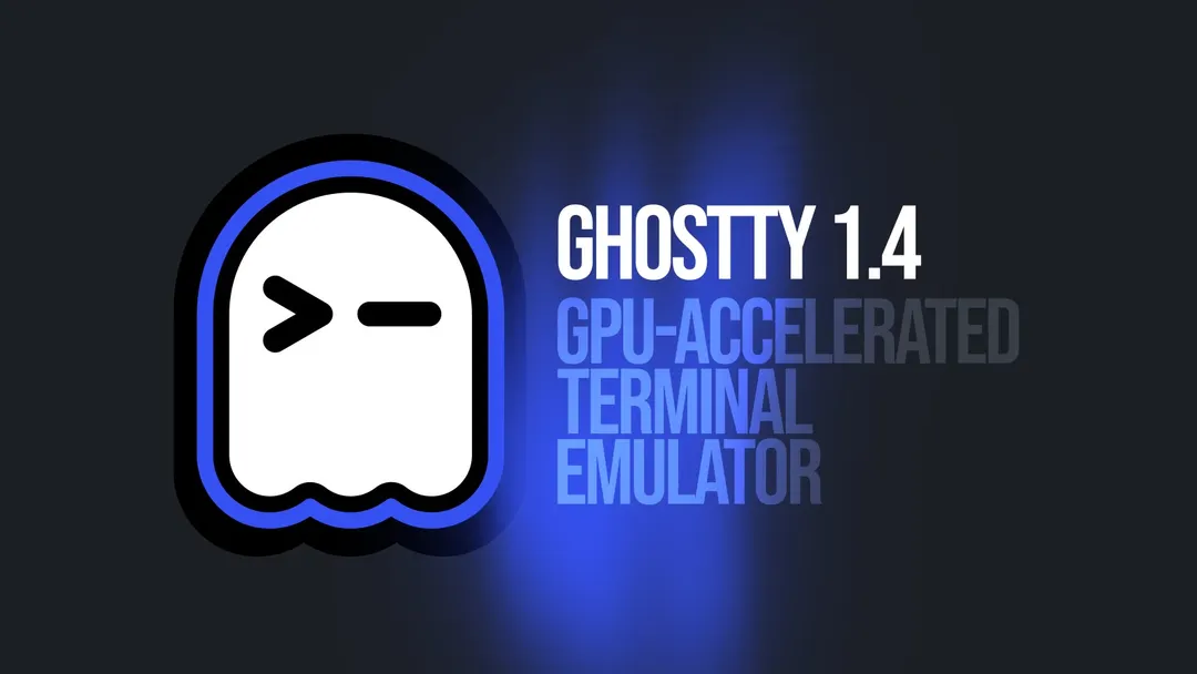 Ghostty 1.4 ускорил парсинг текста в 5,7 раза и сжал историю на 70–90%