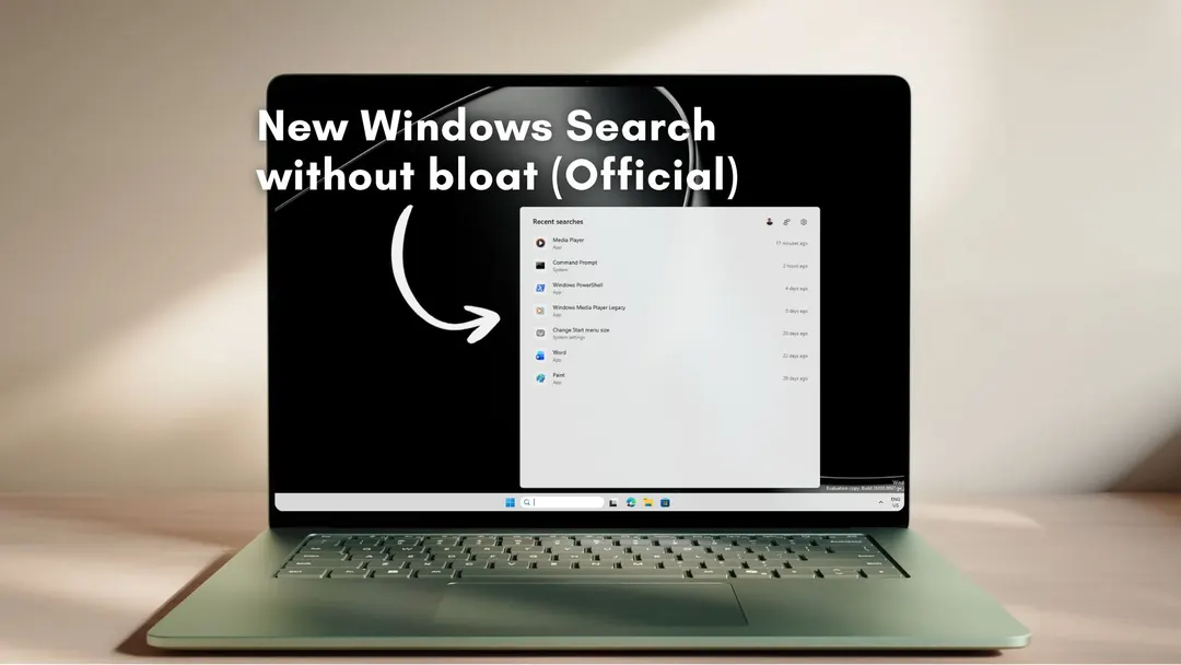Windows Search без Bing добрался до большего числа ПК