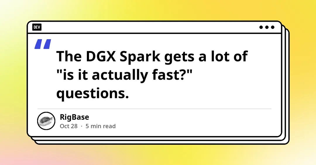 Собраны замеры 19 рецептов запуска новых ИИ-моделей на DGX Spark