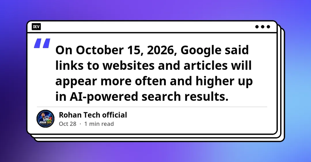 Google поднял ссылки в выдаче ИИ-поиска после падения трафика издателей