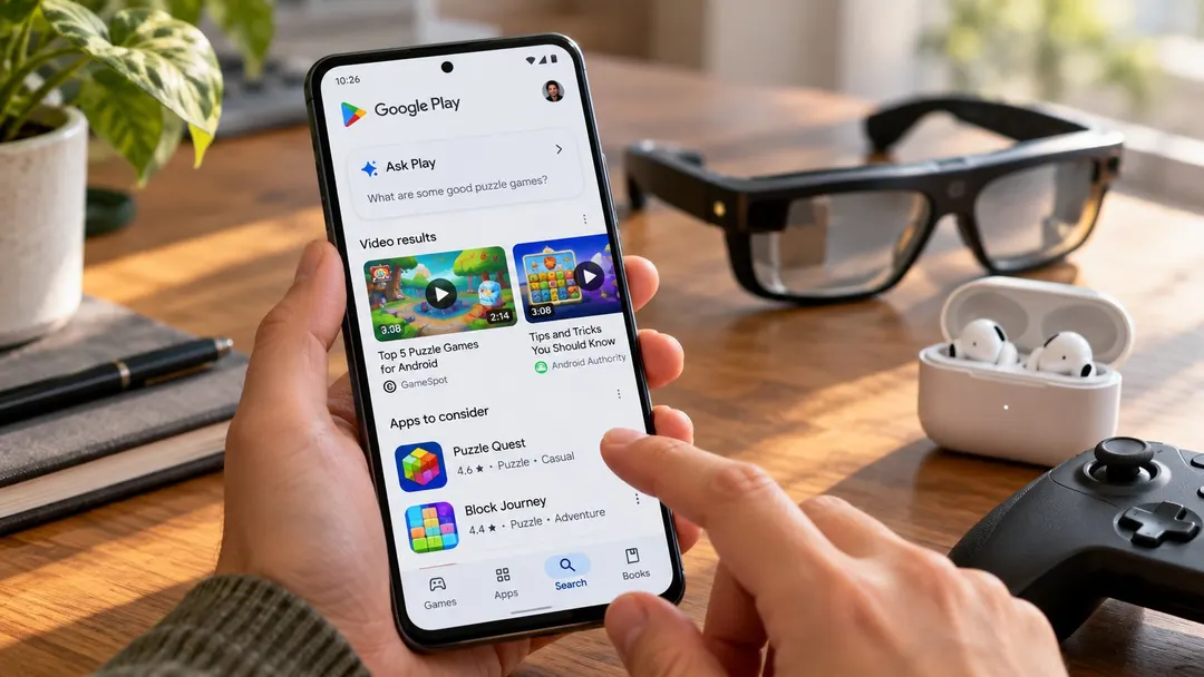 Google Play в октябре получил видеоответы Ask Play и шаринг Play Shorts
