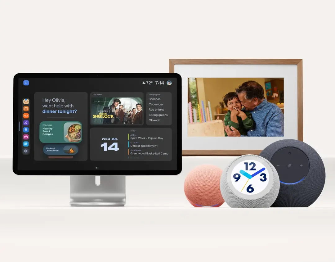 Amazon представила Echo Show 16, Echo Time и Alexa Photo Frame