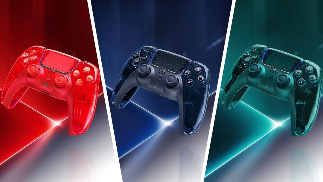 Sony выпустила полупрозрачные контроллеры и панели PS5 в серии Prism