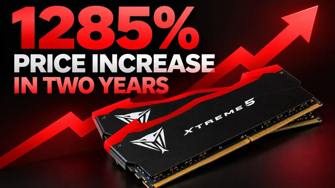 Комплект DDR5 на 32 ГБ подорожал с $110 до $1523