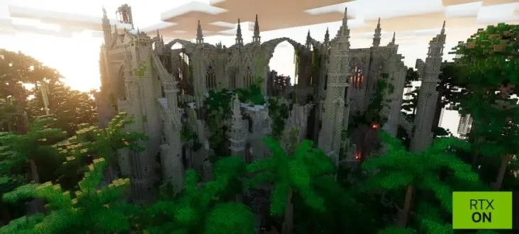 Вышла бета-мод Minecraft с трассировкой пути на RTX Remix